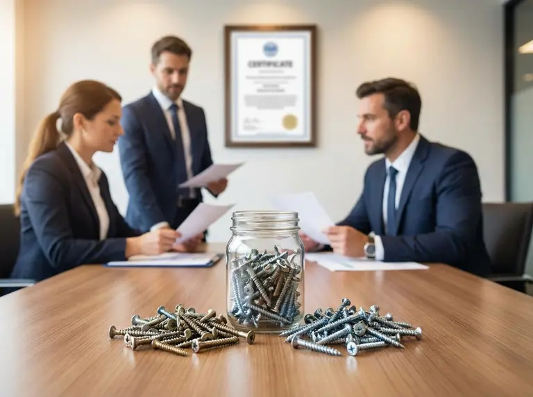 Сертификация саморезов