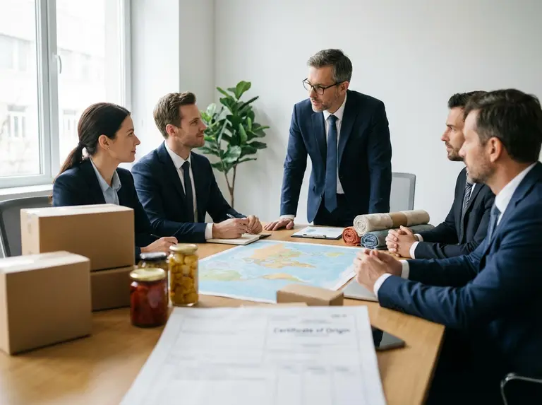 Сертификат происхождения для экспорта